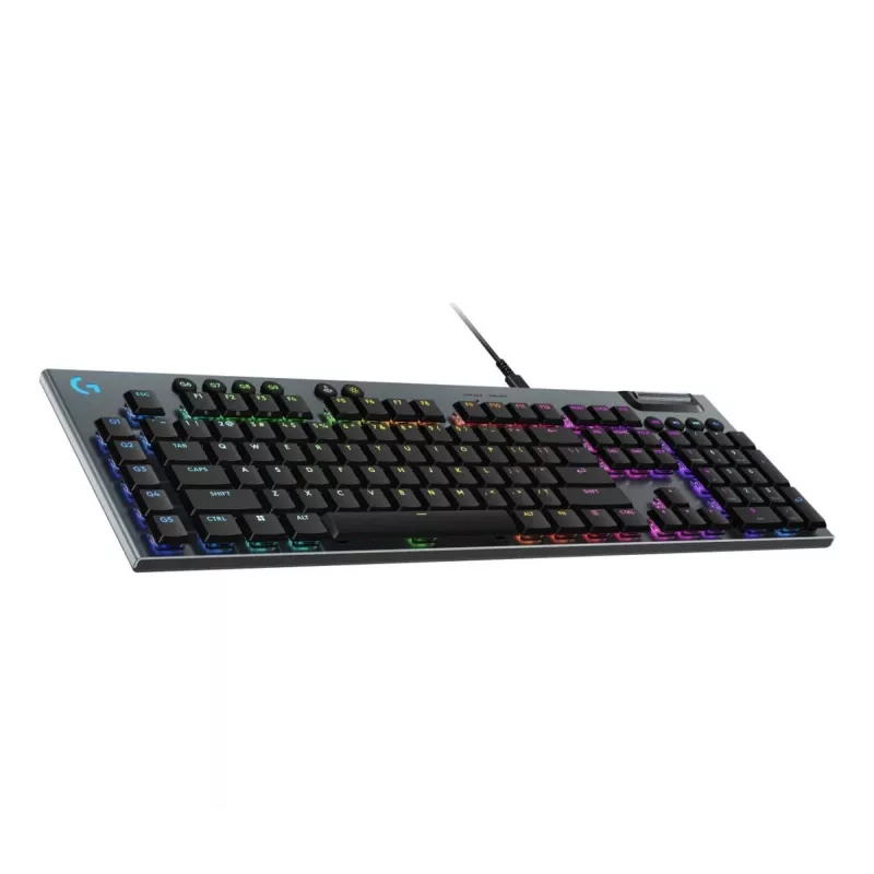 Logitech G915 X USB-A vadu zema profila spēļu tastatūra Tactile Black Qwerty US