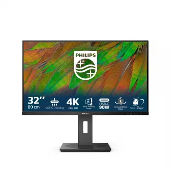 Philips 3000 sērija 32B1U3900/00 datora monitors 80 cm (31,5 collas) 3840 x 2160 pikseļi 4K Ultra HD LCD Melns