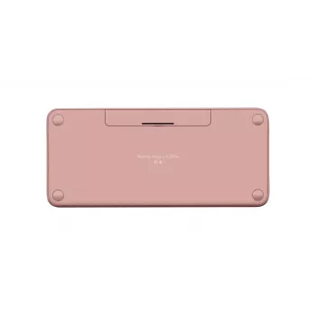 LOGITECH Pebble Keys 2 K380s - Kompakta Bluetooth tastatūra - Tonal Rose - Qwerty Int