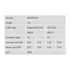 DIGITUS optiskās šķiedras savienotājvads SC-SC OS2, vienmodas 9/125 µm, duplekss, garums 2 m