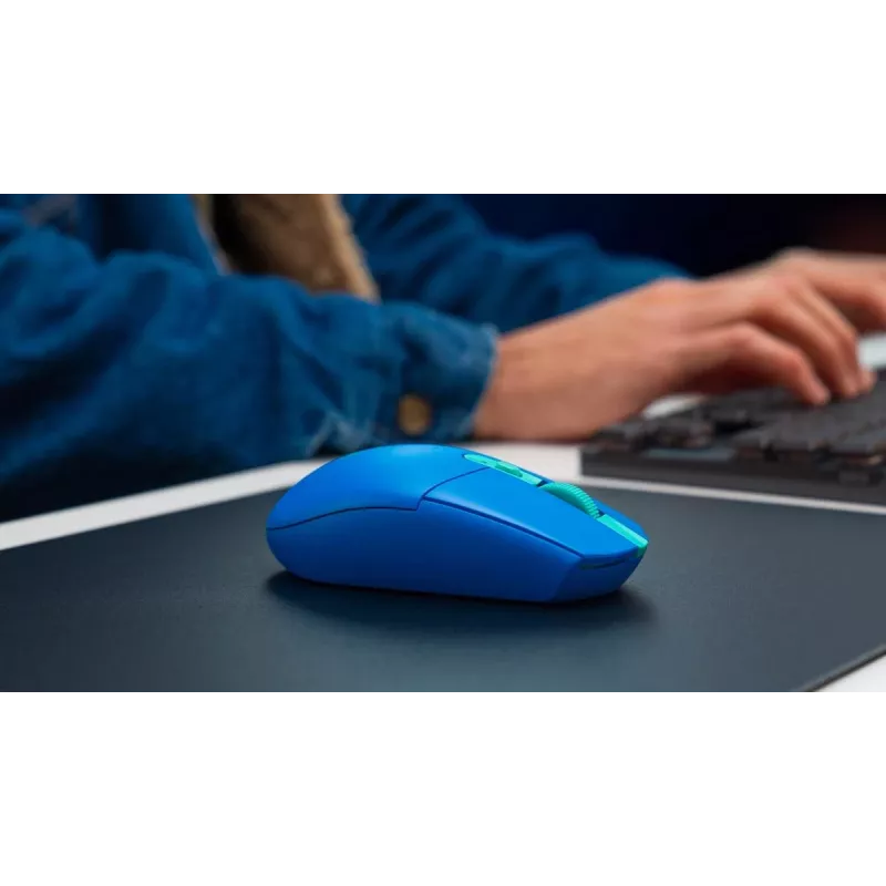 LOGTECH G305 Lightspeed bezvadu spēļu pele zila Ewr2