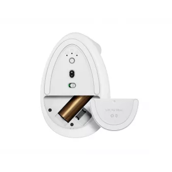 LOGITECH Lift for Mac vertikālā ergonomiskā pele - OFF-WHITE/PALE GREY - EMEA