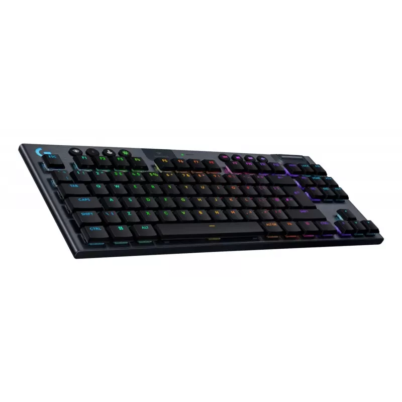 LOGITECH G915 X Lightspeed TKL bezvadu spēļu tastatūra - Melna Qwertz Deutsch Clicky