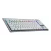 Logitech G915 X Lightspeed TKL bezvadu zema profila spēļu tastatūra balta taustes Qwertz Deutsch