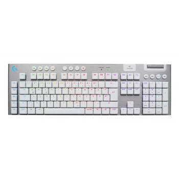 Logitech G G915 X LIGHTSPEED tastatūra Gaming USB RF Bezvadu Bluetooth QWERTZ Vācu Baltā