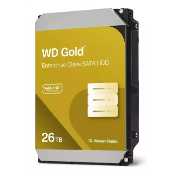WESTERN DIGITAL Cietais disks - WD Gold WD241KRYZ - 26TB - SATA 6Gb/s - 3.5in - 7200rpm - 512MB Buferis