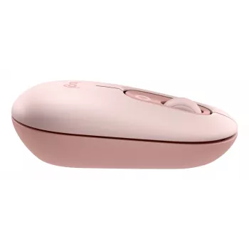 LOGITECH POP Icon Combo bezvadu komplekts - Roza un Balta - QWERTZ vācu izkārtojums