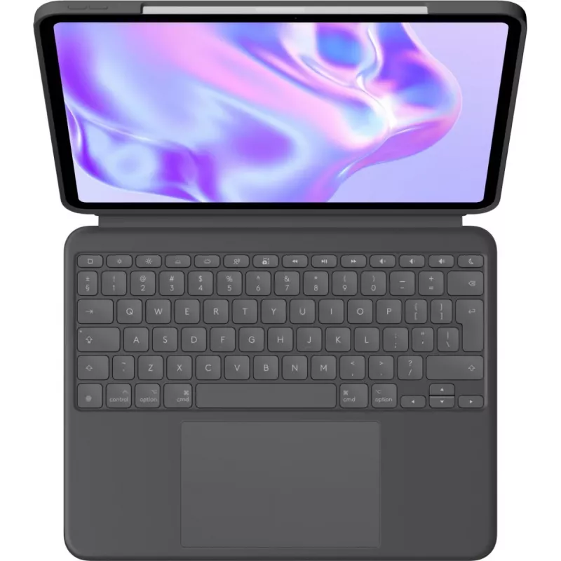 LOGITECH Combo Touch iPad Pro 13in M4 Graphite Qwerty US Int