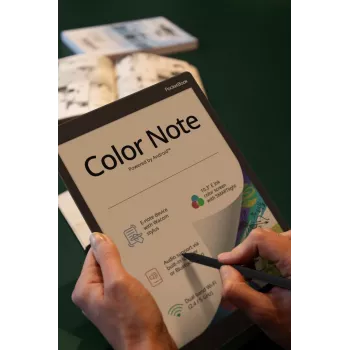 E-grāmatu lasītājs PocketBook Color Note 32GB Wi-Fi 10.3 collu E Ink Kaleido
