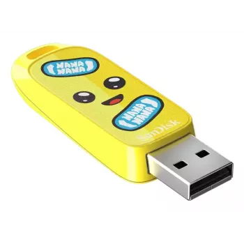 WESTERN DIGITAL SanDisk Fortnite Peely Edition 64GB USB zibatmiņa - USB-A 3.2 Gen 1