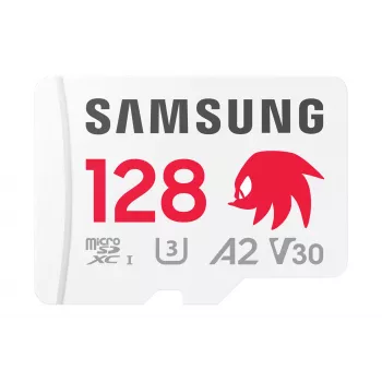 Samsung MB-MD128S microSDXC atmiņas karte, 128 GB, UHS-I, Class 10, U3, lasīšana līdz 180 MB/s, rakstīšana 130 MB/s