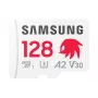 Samsung MB-MD128S microSDXC atmiņas karte, 128 GB, UHS-I, Class 10, U3, lasīšana līdz 180 MB/s, rakstīšana 130 MB/s