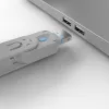 Lindy 40452 USB Type-A portu bloķētāju komplekts, 4 slēdzenes ar atslēgu, zils