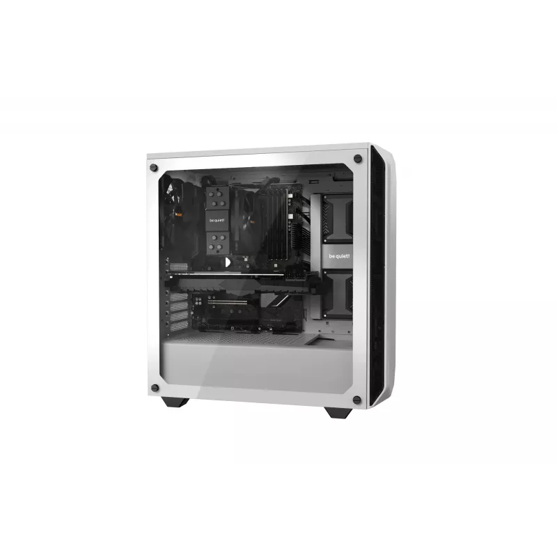 be quiet! Pure Base 500 Window White - korpuss ar logu