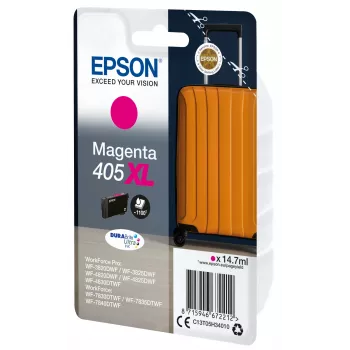 Epson 405XL DURABrite Ultra tintas kasetne 1 gab. Oriģināla lielas ietilpības (XL) Fuksīna