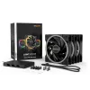 be quiet! Light Wings 120mm ARGB PWM High Speed Ventilators Melns 3 komplekts