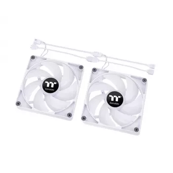 Thermaltake CT140 ARGB Sync White 500-1500 RPM hidrauliskais gultnis