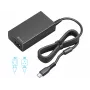 Sandberg USB-C AC Lādētājs PD65W EU+UK, Universāls, Iekštelpām, 230 V, 65 W, Maiņstrāva-uz-Līdzstrāvu, Melns
