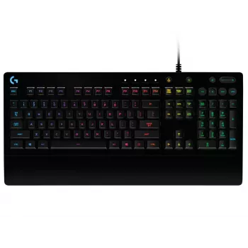 LOGITECH G213 Prodigy spēļu tastatūra, USB, melna, QWERTZ vācu izkārtojums