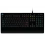 LOGITECH G213 Prodigy spēļu tastatūra, USB, melna, QWERTZ vācu izkārtojums