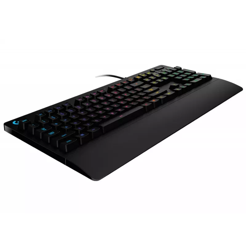 LOGITECH G213 Prodigy spēļu tastatūra, USB, melna, QWERTZ vācu izkārtojums