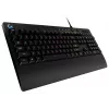 LOGITECH G213 Prodigy spēļu tastatūra, USB, melna, QWERTZ vācu izkārtojums