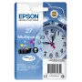 Epson DURABrite Ultra Ink Multipack 3 krāsas 27 (Cian, Magenta, Dzeltena) standarta ietilpība