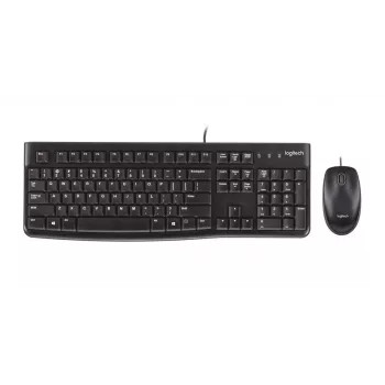 LOGITECH Desktop MK120 - tastatūras un peles komplekts (QWERTY UK)