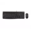 LOGITECH Desktop MK120 - tastatūras un peles komplekts (QWERTY UK)