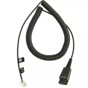 Jabra 8800-01-01 kabelis austiņām, QD uz RJ10, savīts, 0,5-2 m