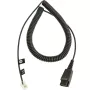 Jabra 8800-01-01 kabelis austiņām, QD uz RJ10, savīts, 0,5-2 m