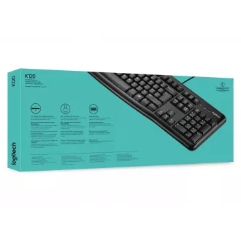 Logitech K120 For Business AZERTY Belģu tastatūra