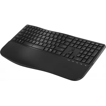 HP 685 Comfort Dual-Mode tastatūra, QWERTY, pilnizmēra (100%), bezvadu, RF bezvadu + Bluetooth, membrānas, melna
