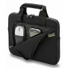 DICOTA Smart Skin - 12-12,5 collu piezīmjdatora maciņš - Melns / Neoprēns ar 100% pārstrādātu virsmas audumu