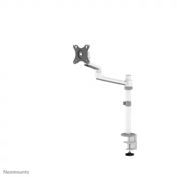 Neomounts DS60-425WH1 Monitora roka 17-27 collas - vietu taupoša, Clamp/Grommet, 8 kg, 43.2 cm (17 inch), 68.6 cm (27 inch), 100 x 100 mm, Balta