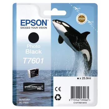 Epson T7601 Photo Black tintas kasetne, 25.9 ml