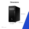 HP Z2 Tower G1i darbstacija ar Intel Core Ultra 9 285K, 64 GB DDR5-SDRAM, Windows 11 Pro — AI darbstacija, AI PC