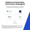 HP Z2 Tower G1i darbstacija ar Intel Core Ultra 9 285K, 64 GB DDR5-SDRAM, Windows 11 Pro — AI darbstacija, AI PC
