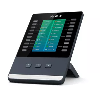 Yealink EXP50 IP papildinājuma modulis Melns, Pelēks 23 pogas