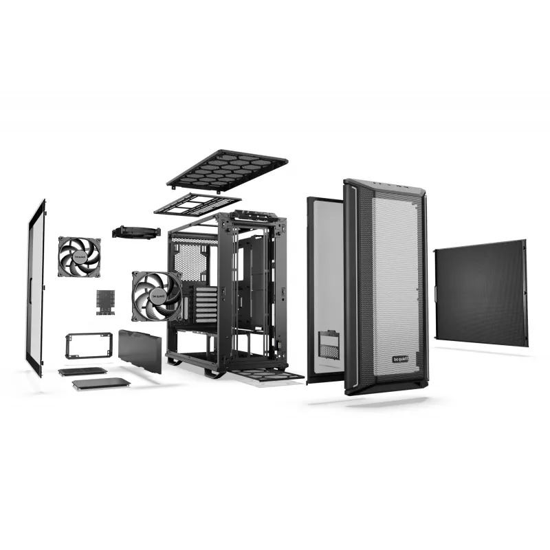 be quiet Dark Base 701 Black Midi Tornis