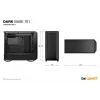 be quiet Dark Base 701 Black Midi Tornis