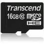 Transcend 16GB MicroSDHC Class 10 atmiņas karte TS16GUSDC10
