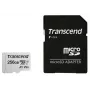 TRANSCEND Micro SDXC karte 300s 256GB UHS-I U3 ar adapteri