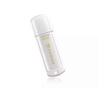 TRANSCEND Jetflash 730 64GB USB 3.0 zibatmiņa balta