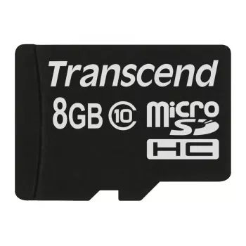 Atmiņas karte Transcend 8GB MicroSDHC Class 10 TS8GUSDC10