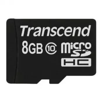 Atmiņas karte Transcend 8GB MicroSDHC Class 10 TS8GUSDC10