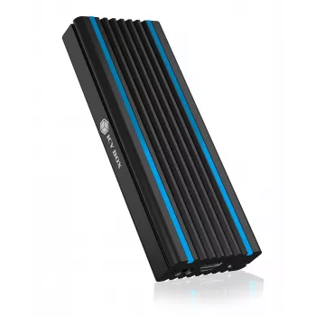 ICY BOX IB-1824ML-C31 SSD korpuss M.2 melns