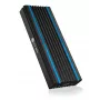 ICY BOX IB-1824ML-C31 SSD korpuss M.2 melns
