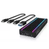 ICY BOX IB-1824ML-C31 SSD korpuss M.2 melns