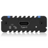 ICY BOX IB-1824ML-C31 SSD korpuss M.2 melns